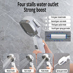 4 Modes High Pressure Shower Head-univazo- and 9806457078026, 4 Modes High Pressure Shower Head, , univazo, all, bath, Bathroom, Bathroom Essentials