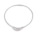 Retro Metal Tube Snake Bone Chain Collar – Timeless Elegance for Every Occasion