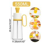 Oil Dispenser with Brush – Precise Cooking Made Easy!