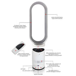 16 Inch Bladeless Fan With Remote Control-univazo- and 9806442135818, 16 Inch Bladeless Fan With Remote Control, , univazo, univazo