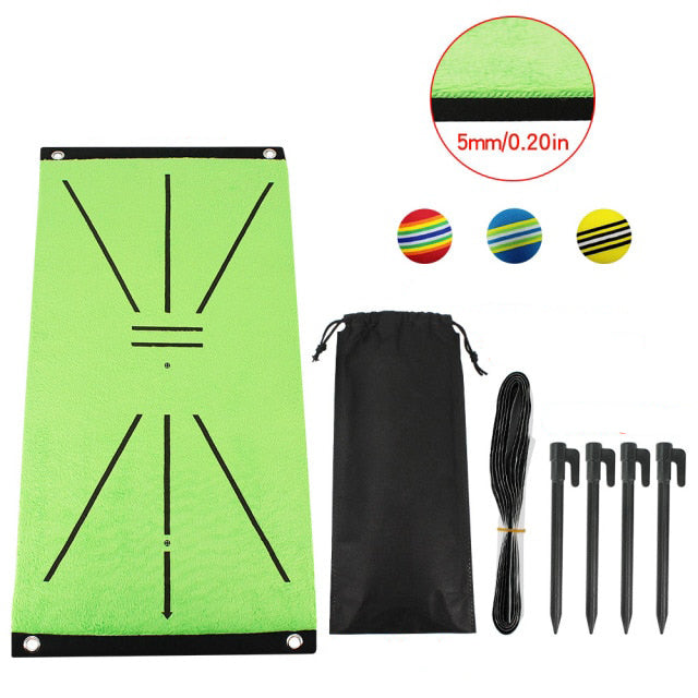 Tapis de swing de golf extérieur 