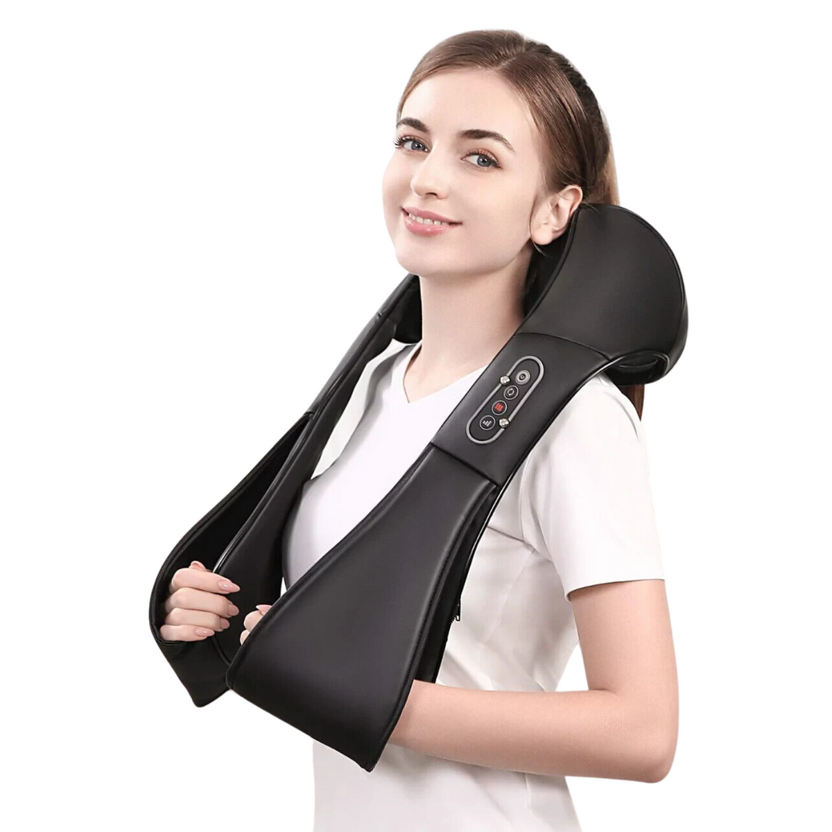 Appareil de massage Shiatsu chauffant pour le cou et les épaules, pour les points de pression des tissus profonds 