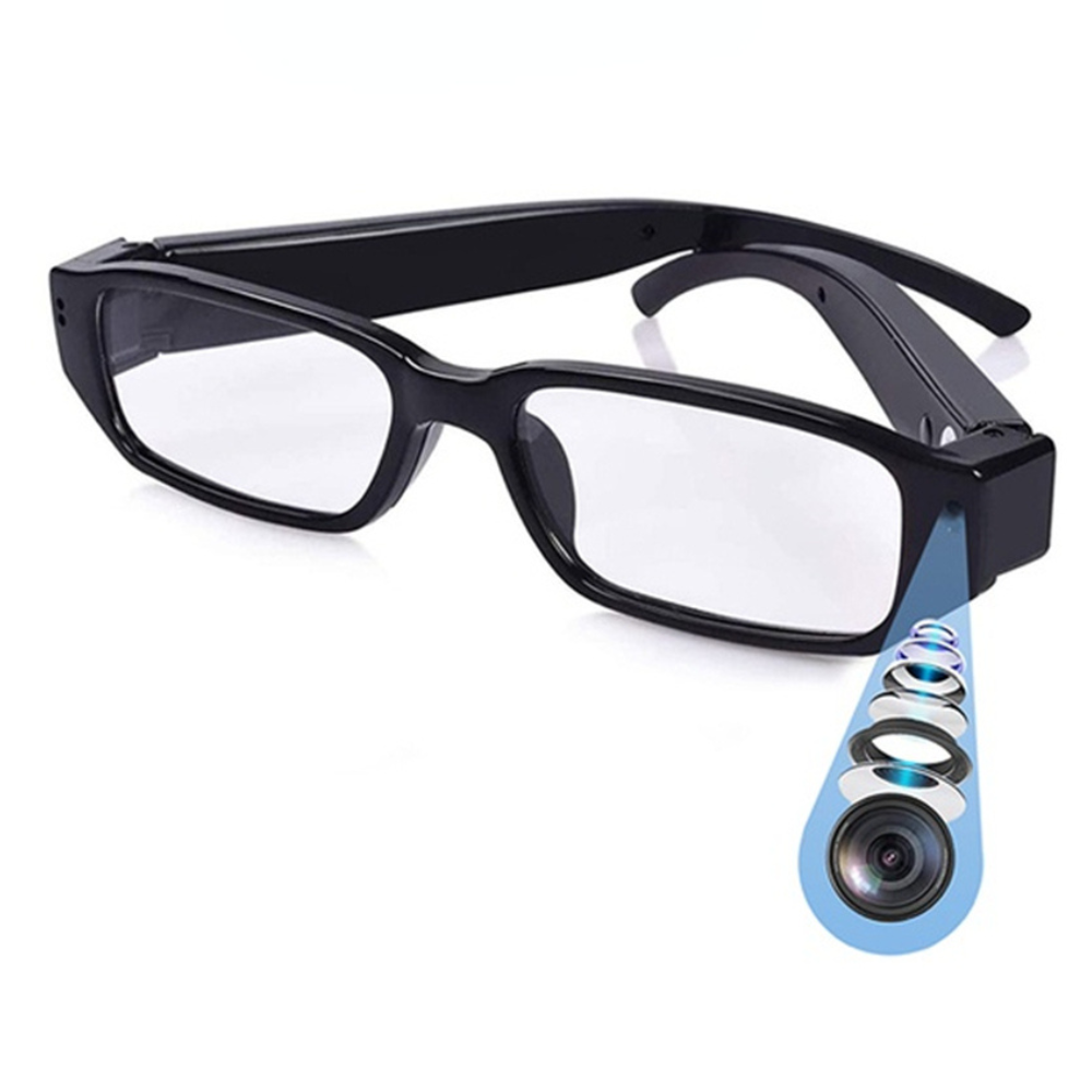 Lunettes de surveillance pour caméra d'enregistrement vidéo Clear View 4K 