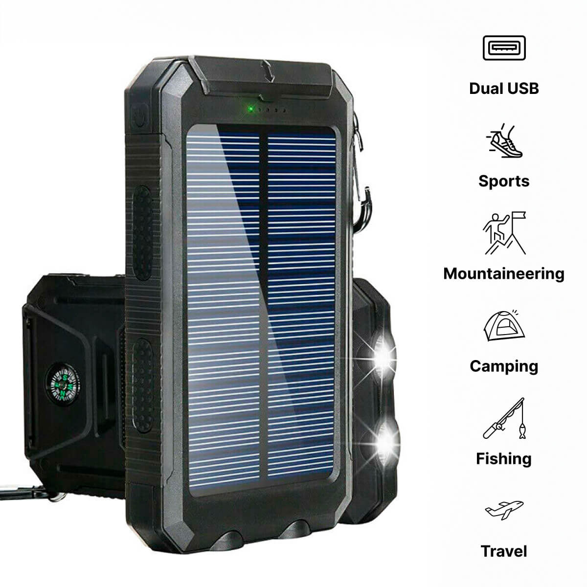 500000mAh Solar Charger Waterproof Power Bank External-univazo- and 9806445936906, 500000mAh Solar Charger Waterproof Power Bank External, , univazo, Cat_Tech, GMC, Local, univazo, wk_12_2021