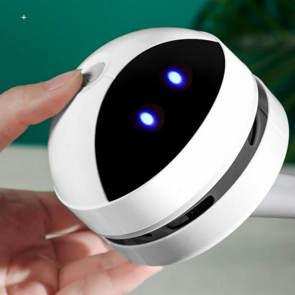 Mini aspirateur robot de bureau compact à chargement USB 