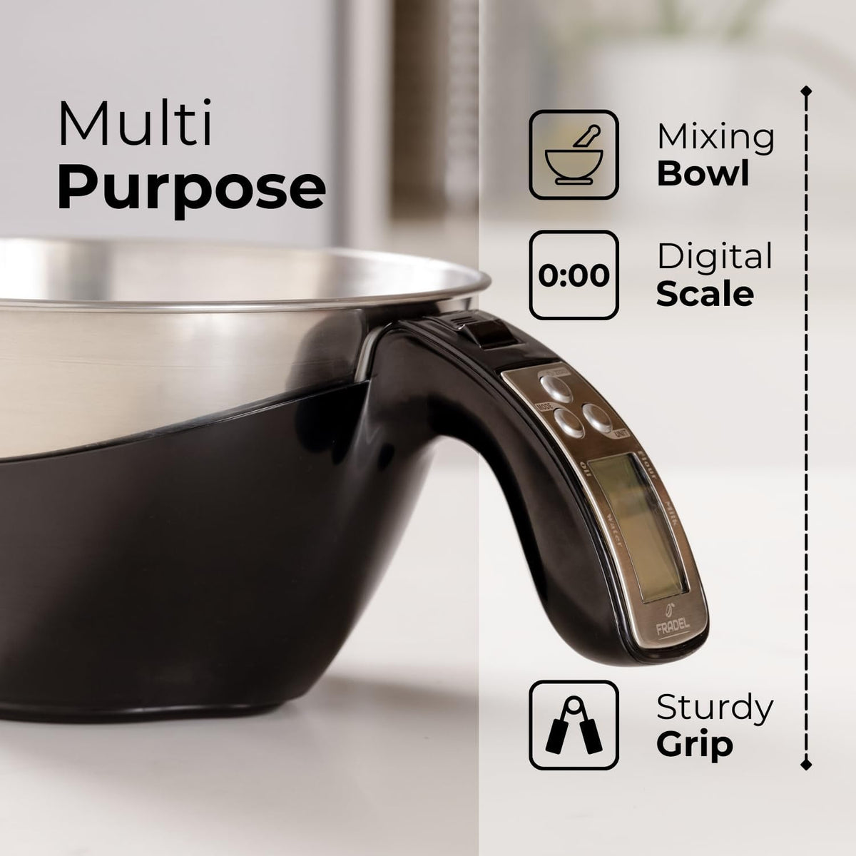 Balance à tasse à mesurer numérique