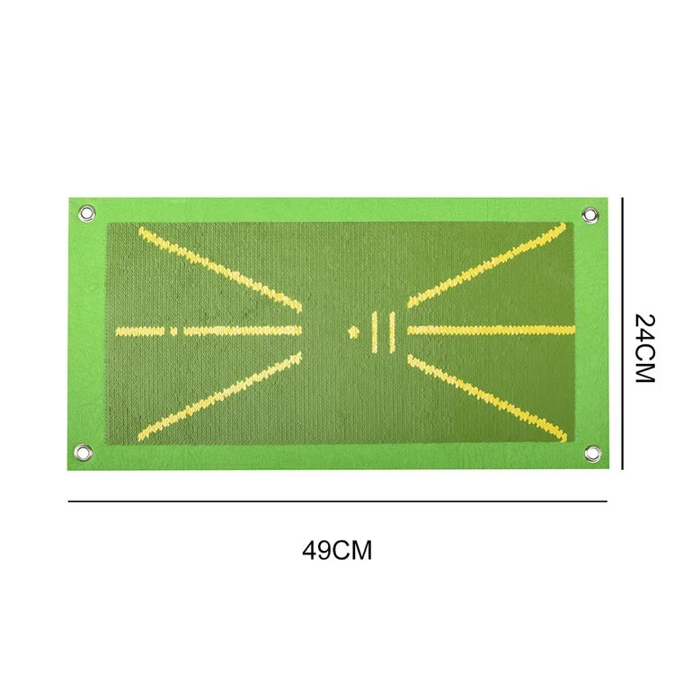 Tapis d'entraînement de golf pour la détection du swing