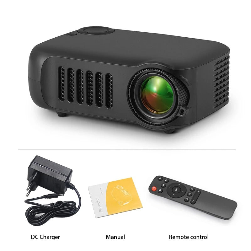 Mini projecteur de poche portable HD