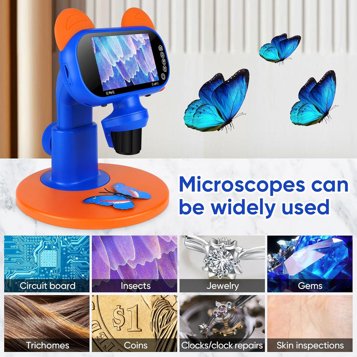 Microscope numérique portable à main