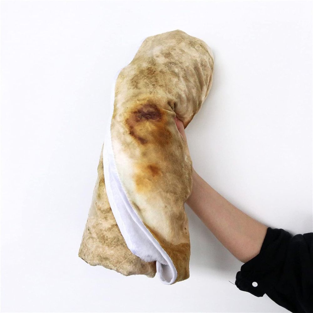 Couverture en forme de tortilla et de burrito 