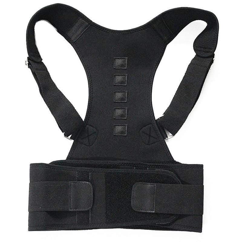 Adjustable Magnetic Therapy UK Posture Corrector and Back Support Brace Belt for Men and Women (S-XXL)-Support brace-univazo-Black-Small-1 and QASUK502974760553069806427685130, Adjustable Magnetic Therapy UK Posture Corrector and Back Support Brace Belt for Men and Women (S-XXL), Support brace, univazo, Back Support Belt, Magnetic Therapy Posture Corrector, Posture corrector, UK Stock, univazo