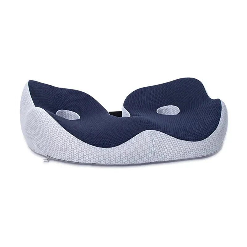 Adjustable Memory Foam Sit Bone Relief Seat Cushion-univazo- and 9806430208266, Adjustable Memory Foam Sit Bone Relief Seat Cushion, , univazo, age uk pressure cushions, coccy cushion, coccyx cushion, coccyx cushion for office chair, Cushions, donut cushions, donut seat cushion, doughnut cushion, driving cushion, for Lower Back, Hamstrings, Hip, orthopedic cushion for sciatica, piles cushion, Pressure Relief Ergonomic & Orthopedic Seat Cushion, Sciatica Pain, sciatica seat cushion for car, Tailbone, univazo