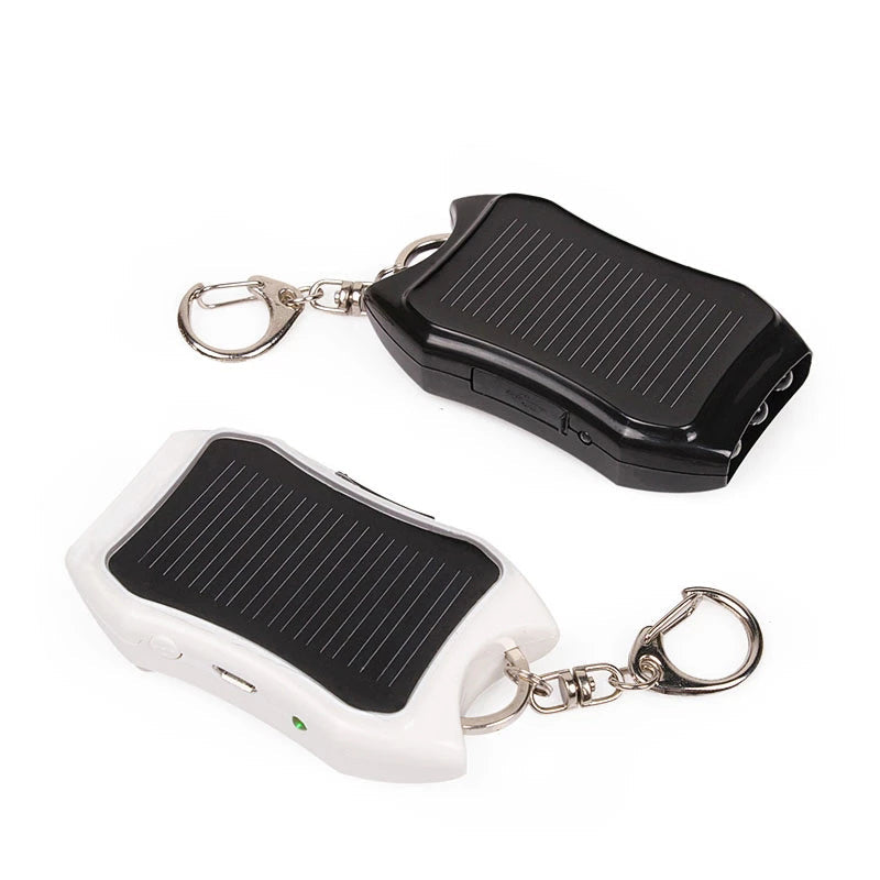 Compact Solar Powered Emergency Phone Charger Key Ring Keychain-univazo- and 9806420181258, Compact Solar Powered Emergency Phone Charger Key Ring Keychain, , univazo, Compact Solar Powered Emergency Phone Charger Key Ring Keychain