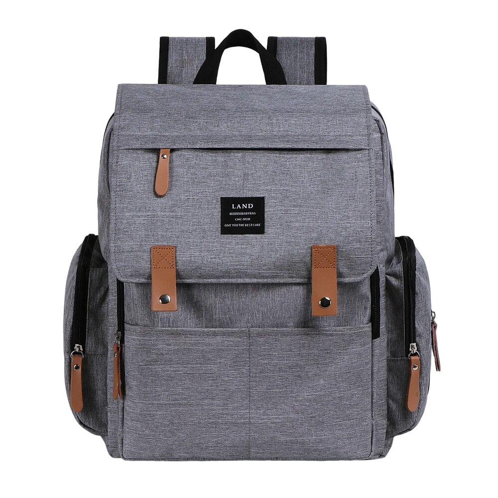 Spacious Diaper Backpack – Stylish and Functional for Modern Parents