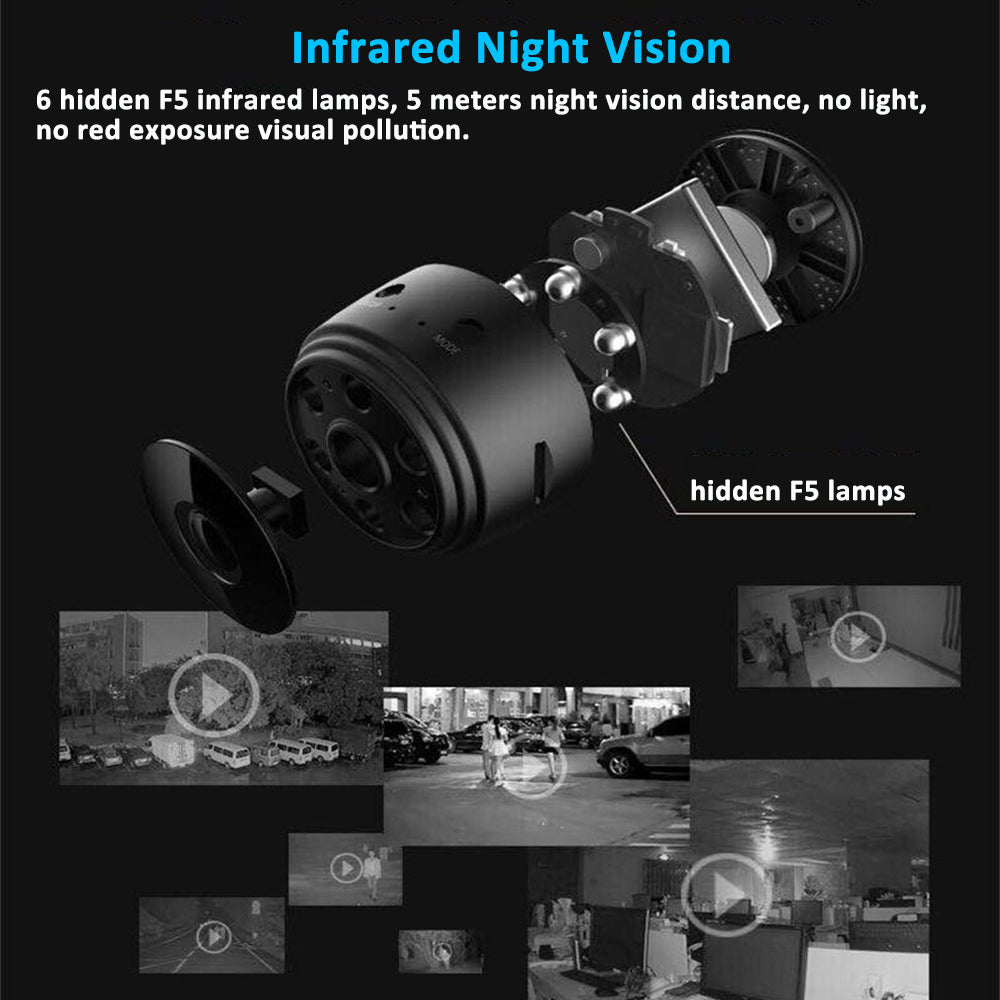 Full 1080P HD Wireless Mini Camera - Small Camera with Remote Viewing - Black-univazo- and 9806443839754, Full 1080P HD Wireless Mini Camera - Small Camera with Remote Viewing - Black, , univazo, __SecurityCameras, univazo