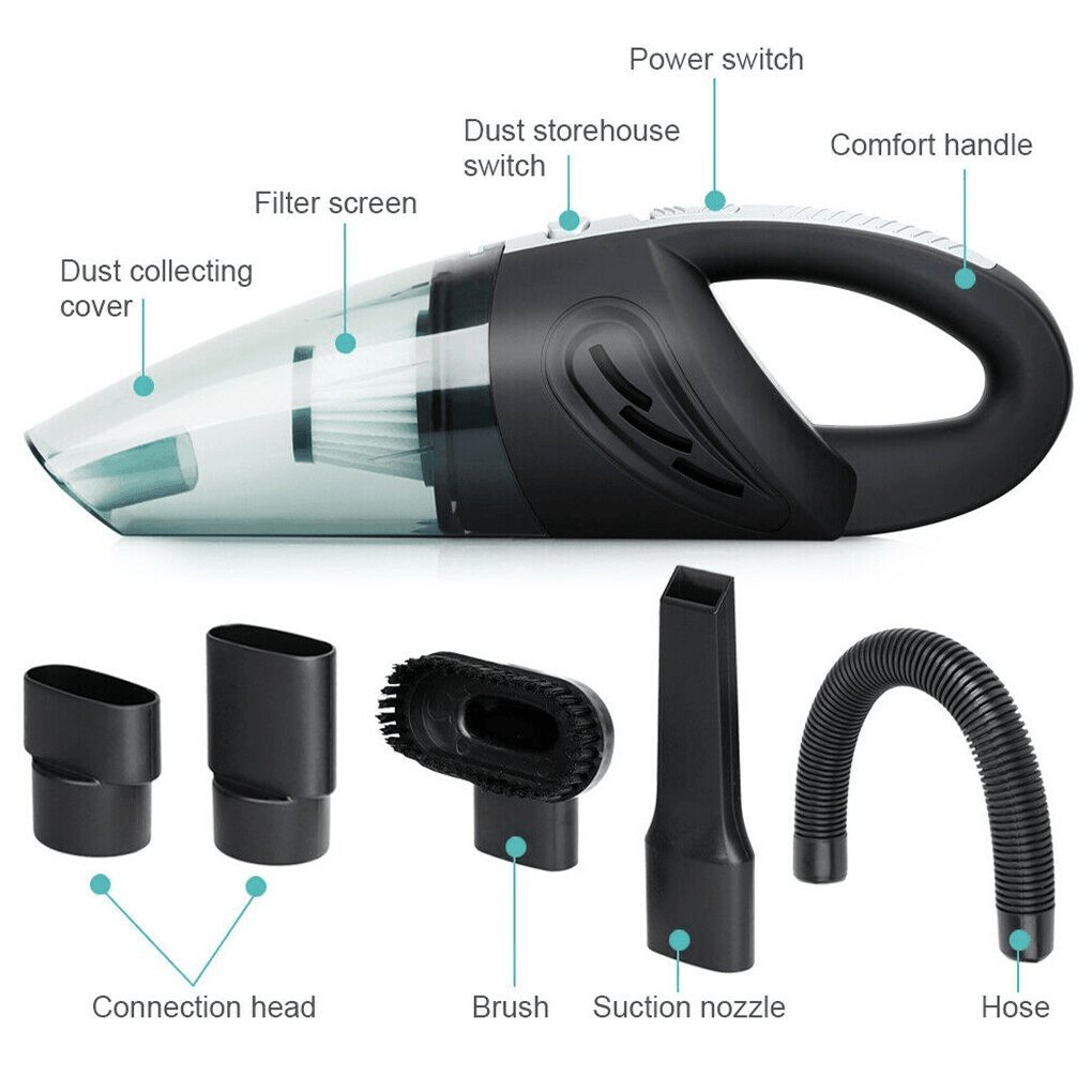 Handheld Cordless Vacuum Cleaner USB (120W 4000PA) UK for Car, Home, Pet hair and more (Wet/Dry)-Handheld vacuum cleaner-univazo- and QASUK502975365122669806437024010, Handheld Cordless Vacuum Cleaner USB (120W 4000PA) UK for Car, Home, Pet hair and more (Wet/Dry), Handheld vacuum cleaner, univazo, Handheld vacuum cleaner, UK Stock, univazo