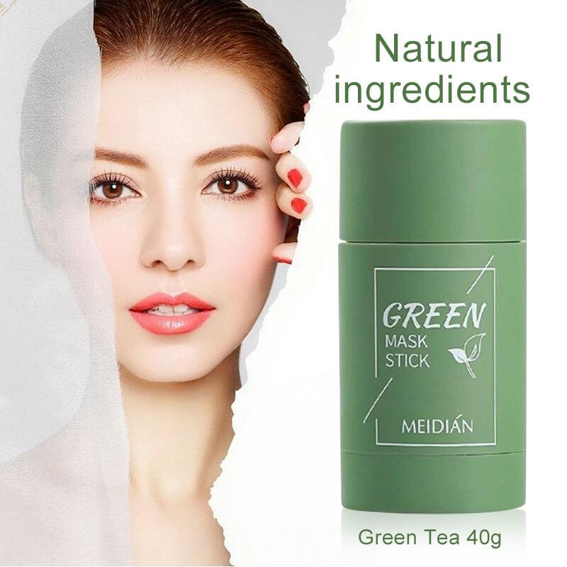 Masque nettoyant en profondeur à l'argile et au thé vert