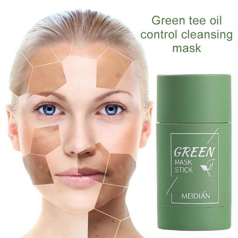 Masque nettoyant en profondeur à l'argile et au thé vert