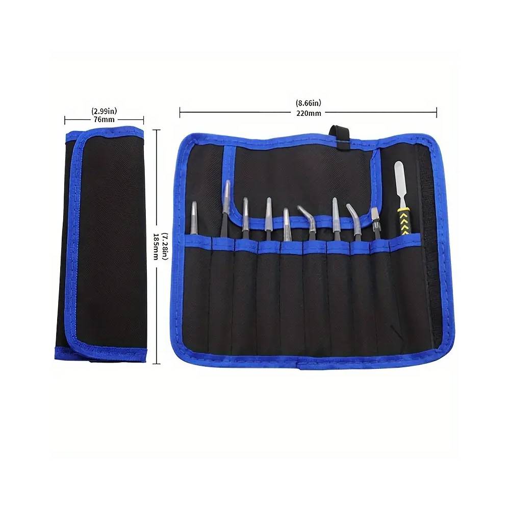 Precision Tweezers Set – Professional-Grade Tools for Flawless Grooming and Crafting!