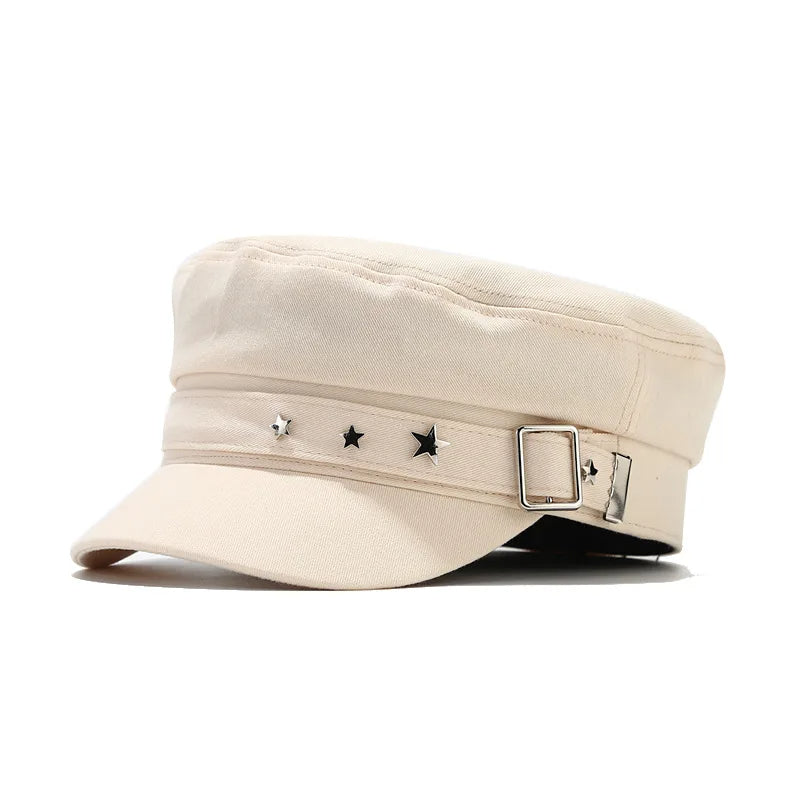 Béret en coton chic pour femme – Chapeau de peintre élégant pour toutes les occasions !