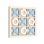 Classic Wooden Tic-Tac-Toe Board Game – Timeless Fun for All Ages