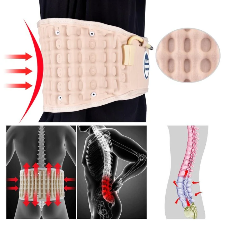 Ceinture de soutien dorsale à décompression Soulage les maux de dos causés par une discopathie dégénérative Sténose vertébrale Sciatique