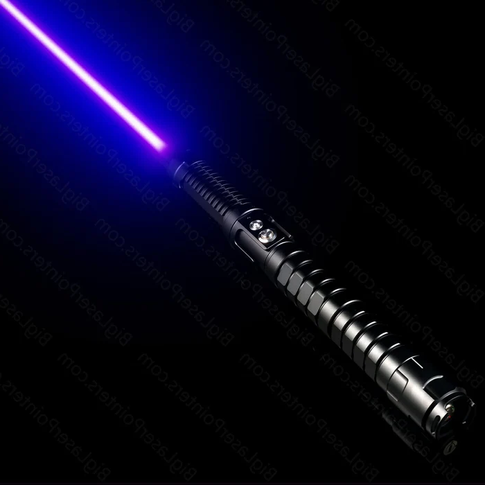 Torche laser tactique haute puissance bleu brûlant - Lampes de poche de qualité militaire